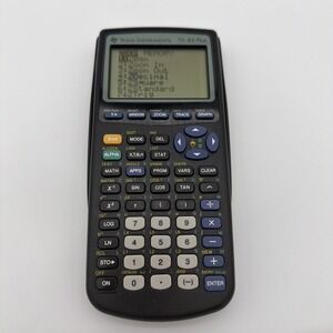 Texas Instruments TI-83 Plus Graphing Calculator - Black (83PL/TBL/1L1/A)